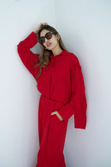 DAREEN - Matching set - Red - Modestories