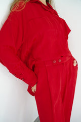 DAREEN - Matching set - Red - Modestories