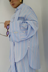 DEEMA - Striped matching set - Modestories