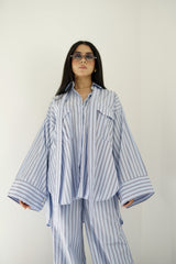 DEEMA - Striped matching set - Modestories