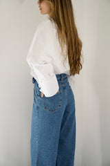 ITTU - Wide leg jeans - Blue - Modestories