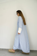 LUMA - Oversized Shirt dress - Blue