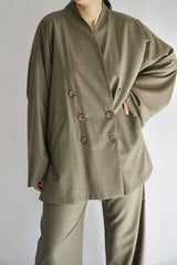 TARA - Tailored Matching Set - Kakhi - Modestories