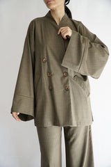 TARA - Tailored Matching Set - Kakhi - Modestories