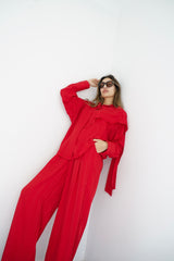 DAREEN - Matching set - Red - Modestories
