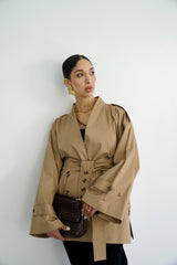 ALEA - Trench coat - Greige (Copy)