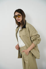 LAYA- Matching set - Light Khaki
