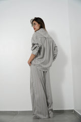 AMARI- Ensemble assorti - Gris clair