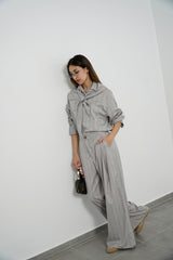 AMARI- Ensemble assorti - Gris clair