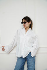 AYLA - Oversized shirt - White