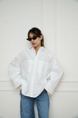 AYLA - Oversized shirt - White