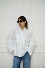 AYLA - Oversized shirt - White