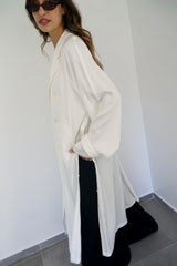 JASMIN - TRENCH COAT - WHITE