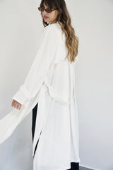 JASMIN - TRENCH COAT - WHITE
