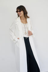 JASMIN - TRENCH COAT - WHITE
