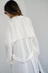 JASMIN - TRENCH COAT - WHITE