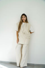 NALA - Matching tailored set - light beige