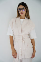 NALA - Matching tailored set - Dusty pink