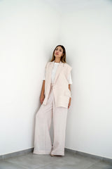 NALA - Matching tailored set - Dusty pink