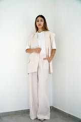NALA - Matching tailored set - Dusty pink