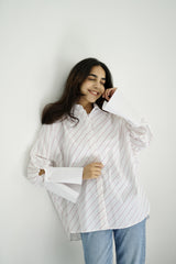 BLOOM - Oversized button down shirt