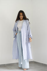 ILLY - Oversized Linen trenchcoat