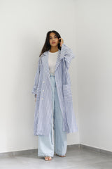 ILLY - Oversized Linen trenchcoat