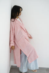 ILLY - Oversized Linen trenchcoat