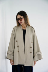 ALEA - Trench coat - Greige