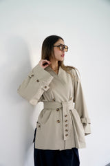 ALEA - Trench coat - Greige