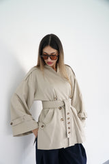 ALEA - Trench coat - Greige