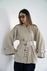 ALEA - Trench coat - Greige