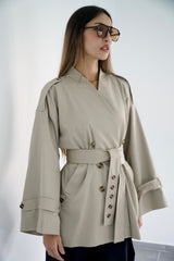 ALEA - Trench coat - Greige