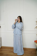 AILEEN - Matching set - Blue - Modestories