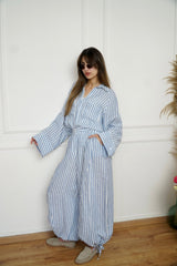 AILEEN - Matching set - Blue - Modestories