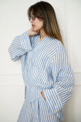 AILEEN - Matching set - Blue - Modestories