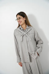 AMARI- Matching set - Light grey - Modestories
