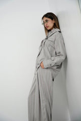 AMARI- Matching set - Light grey - Modestories