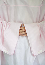 DANA - Oversized shirt - Pink - Modestories