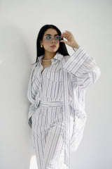 DEEMA - Striped matching set - Modestories