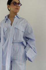 DEEMA - Striped matching set - Modestories