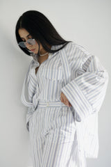 DEEMA - Striped matching set - Modestories