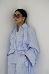 DEEMA - Striped matching set - Modestories