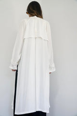JASMIN - TRENCH COAT - WHITE - Modestories