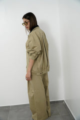 LAYA- Matching set - Light Khaki - Modestories
