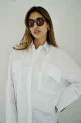 LULU - Oversized Shirt - Modestories
