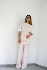 NALA - Matching tailored set - Dusty pink - Modestories