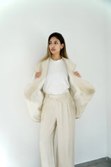 NALA - Matching tailored set - light beige - Modestories