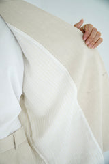 NALA - Matching tailored set - light beige - Modestories