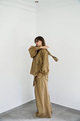 RENA - MATCHING SET- CAMEL - Modestories